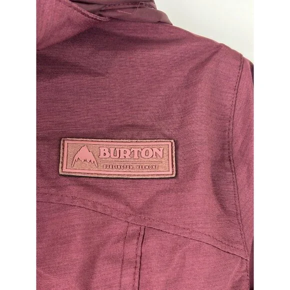 Burton Small Ski/Snowboard Full Zip Hooded Jet Set Jacket Women's - Picture 8 of 16